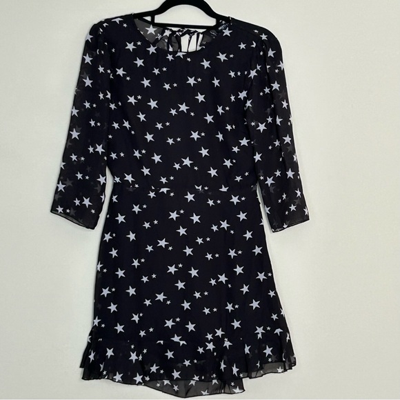 NASTY GAL Walk of Fame Black Star
Ruffle Mini Open Back Dress 6 - Picture 3 of 13